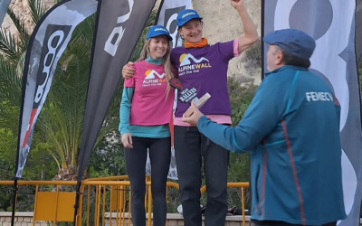 As escaladoras Luisa Méndez e Iris Gutierrez de ASESOU proclamáronse campioas da liga de Rallys de Escalada 2024