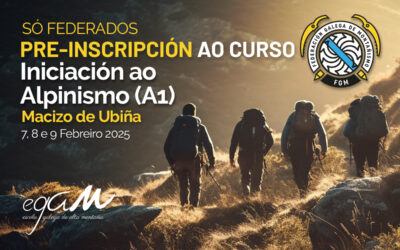 Pre-Inscripción Curso Iniciación ao Alpinismo | Macizo de Ubiña – León | 7, 8 e 9 de Febreiro 2025